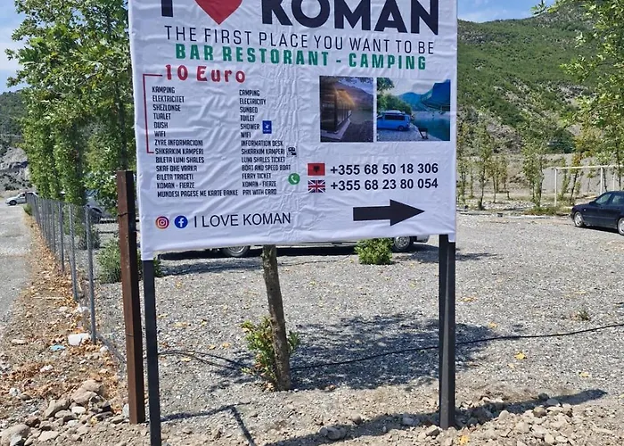 Campingplatz I Koman